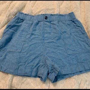 Women loft high rise shorts